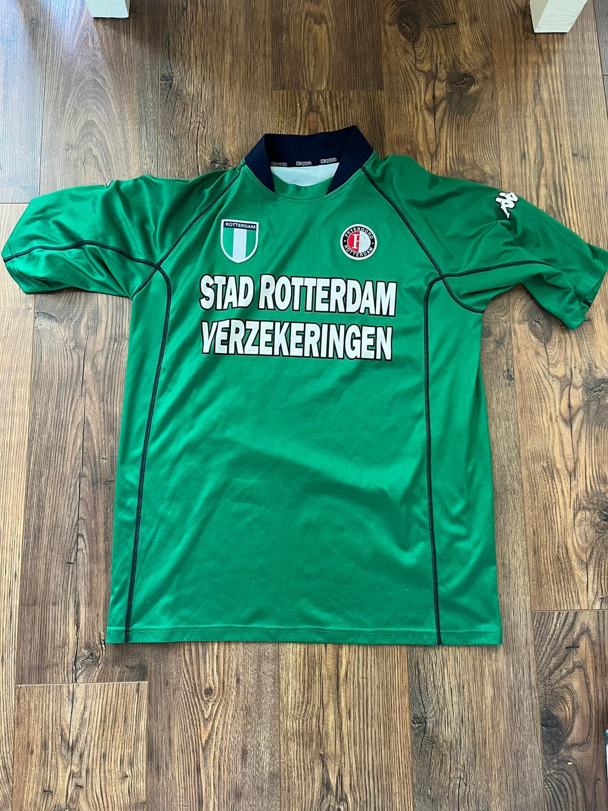 Feyenoord Thuisshirt 2002/2003 - Maat XXL, Overige maten, Ophalen of Verzenden, Voetbal, Gedragen