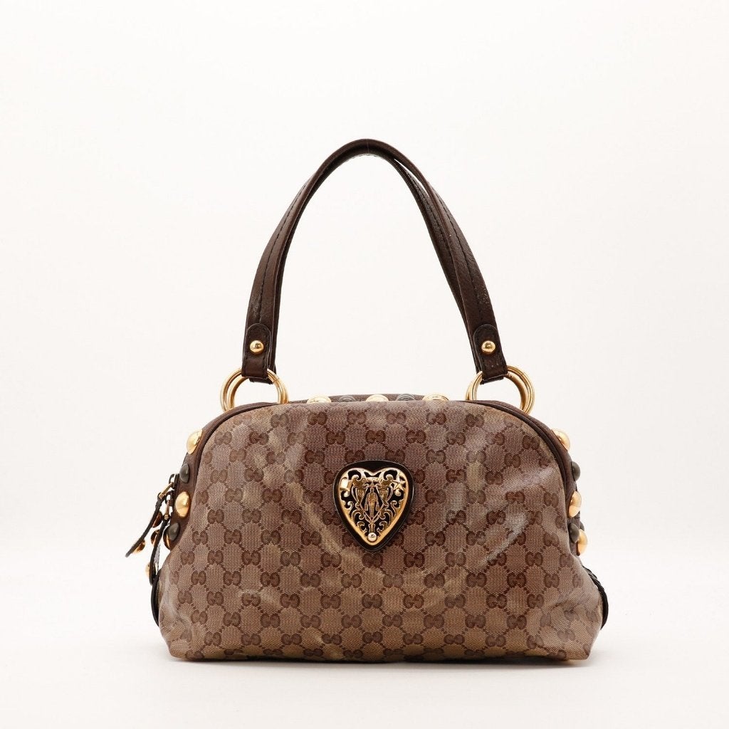 Gucci Babouska 34x20,5x14 cm handtas, Verzenden, Gebruikt, Zwart, Handtas
