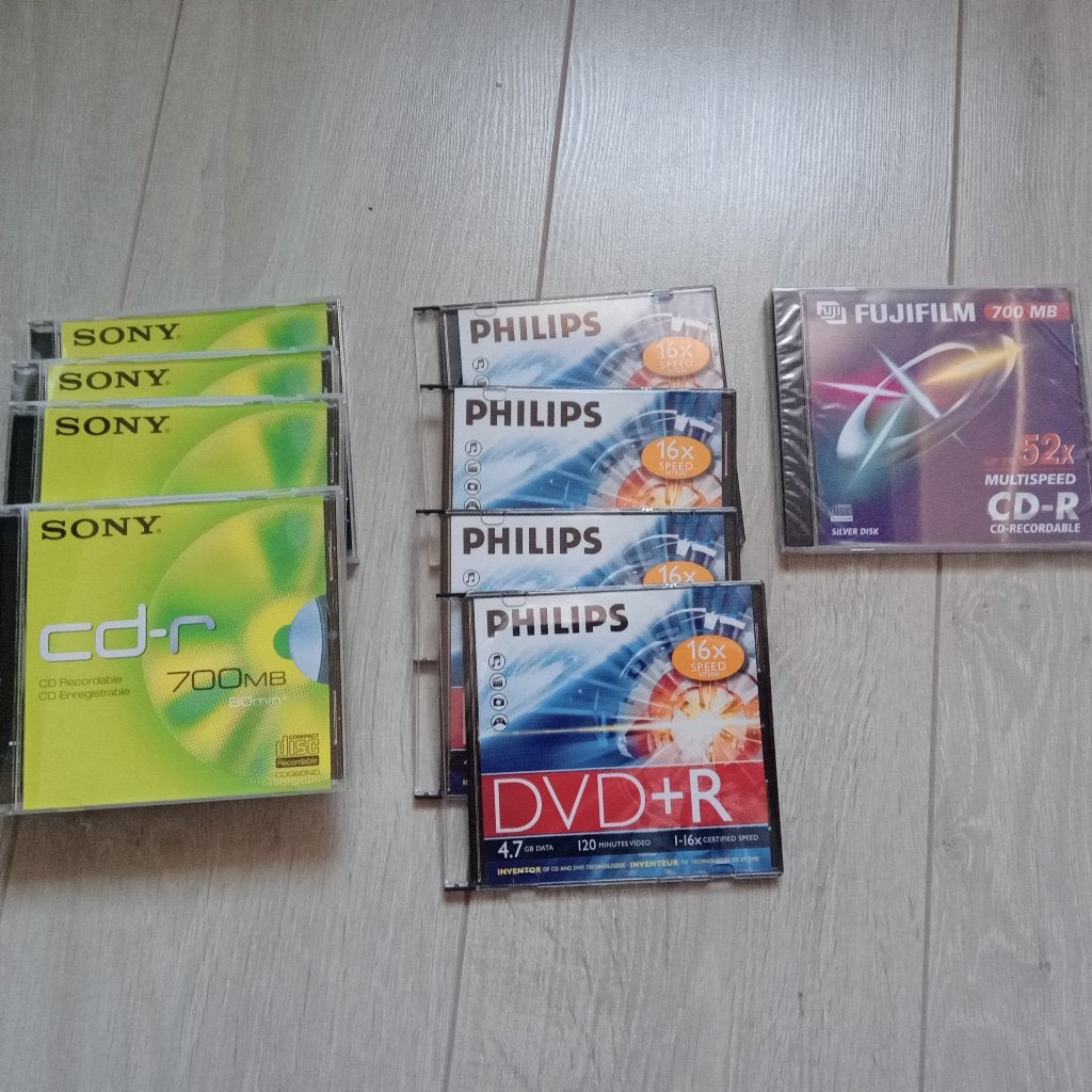 lege dvd+r, Ophalen, Philips, Herschrijfbaar, Nieuw