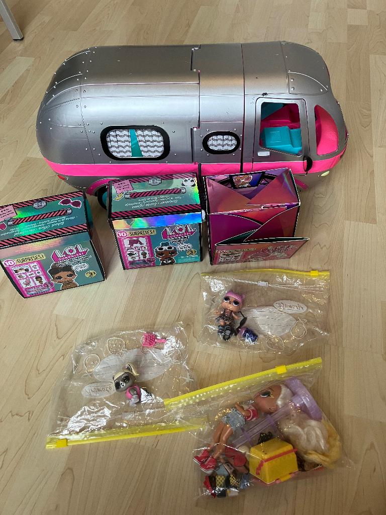 LOL surprise camper en poppen, Ophalen, Zo goed als nieuw