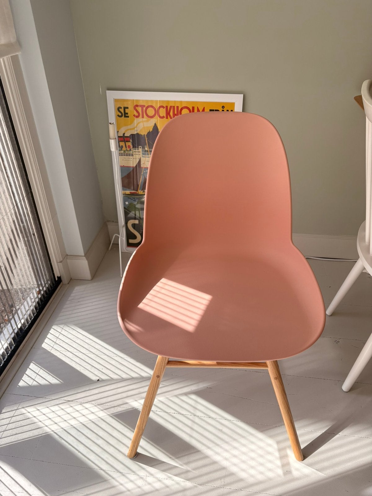 Kuipstoel roze Zuiver, Huis en Inrichting, Ophalen, Zo goed als nieuw, Overige kleuren, Eén