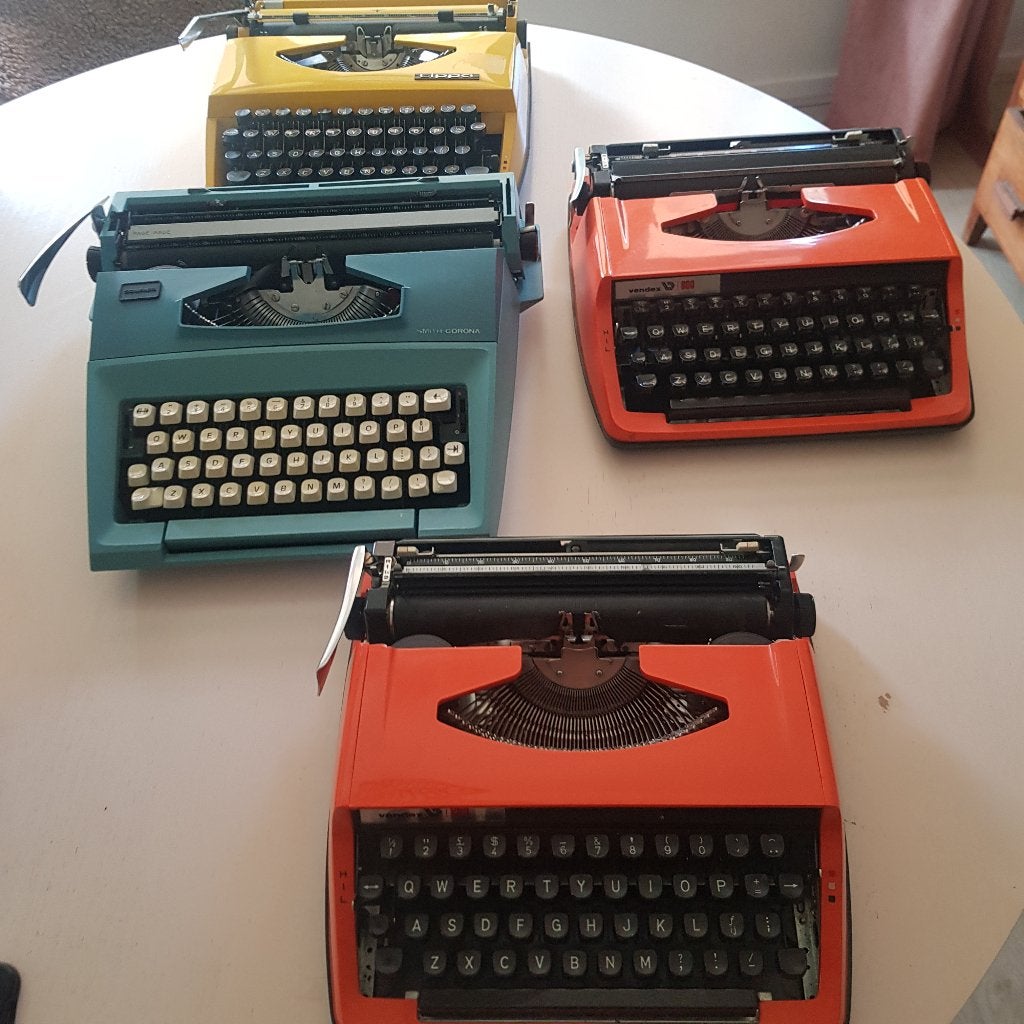 typemachines 4x, Diversen, Typemachines, Ophalen of Verzenden, Gebruikt