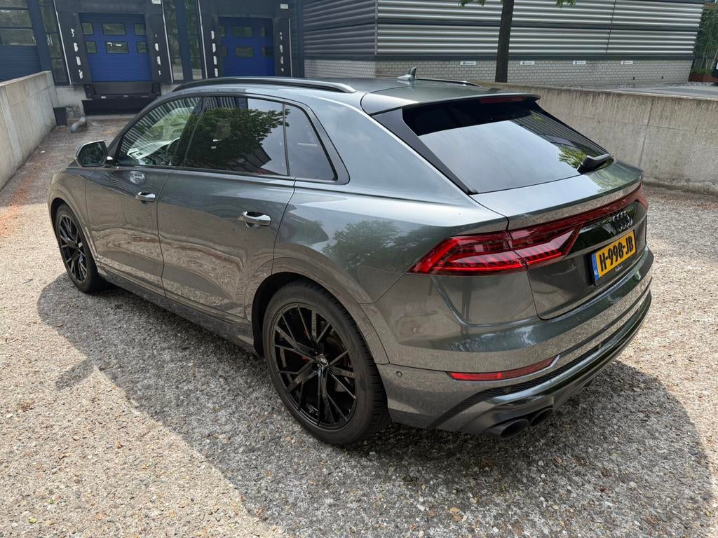 Audi Q8 50 TDI Quattro 286PK Tiptronic 2018 Grijs, Auto's, Audi, Automaat, Diesel, Particulier, Dealer onderhouden
