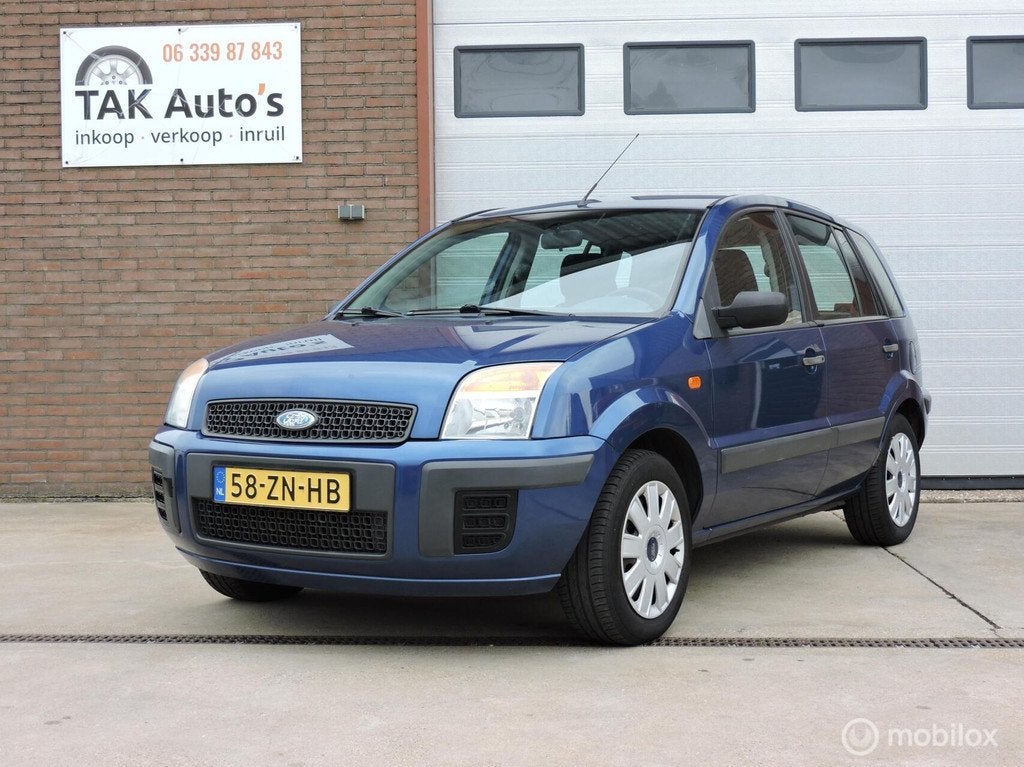 Ford Fusion 1.4-16V Cool & Sound/Airco/Trekhaak/NAP/nette au, Auto's, Ford, Bedrijf, Te koop, Fusion, ABS, Airbags, Airconditioning