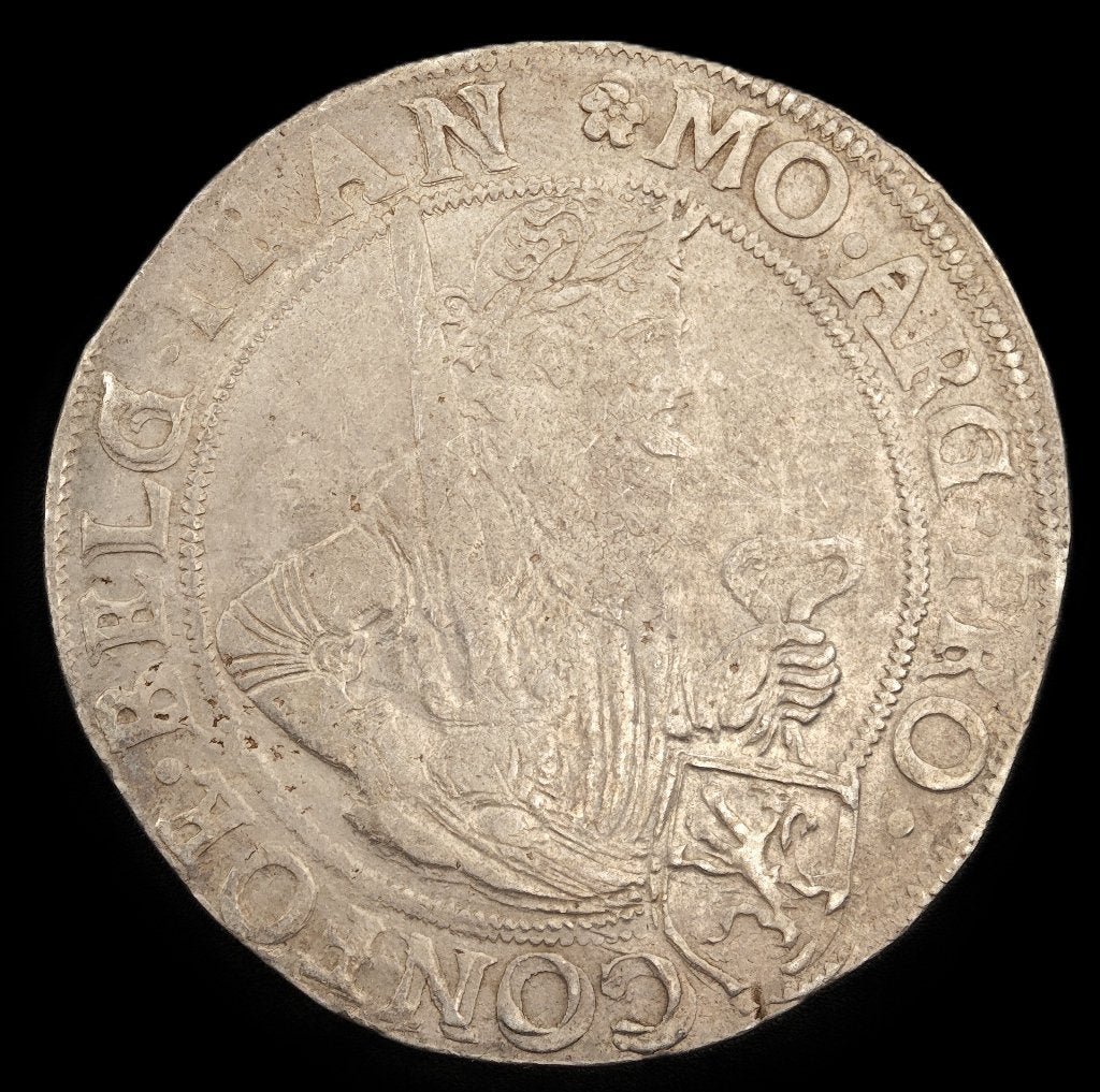 1619 Rijksdaalder Overijssel, Vóór koninkrijk, Zilver, Ophalen of Verzenden, Losse munt