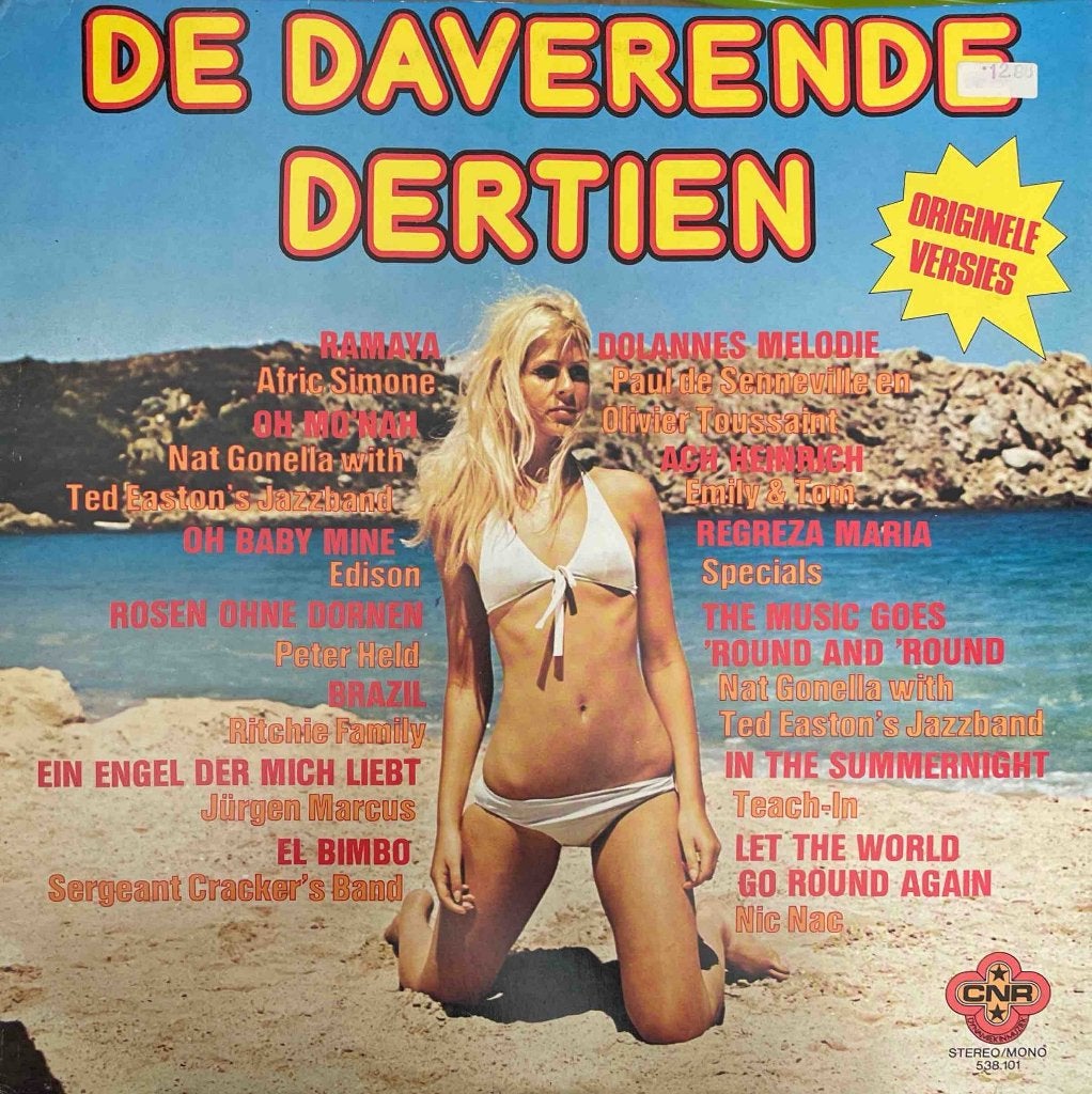 De Daverende Dertien, Beschermende buitenhoes, LP, Gebruikt, Ophalen of Verzenden