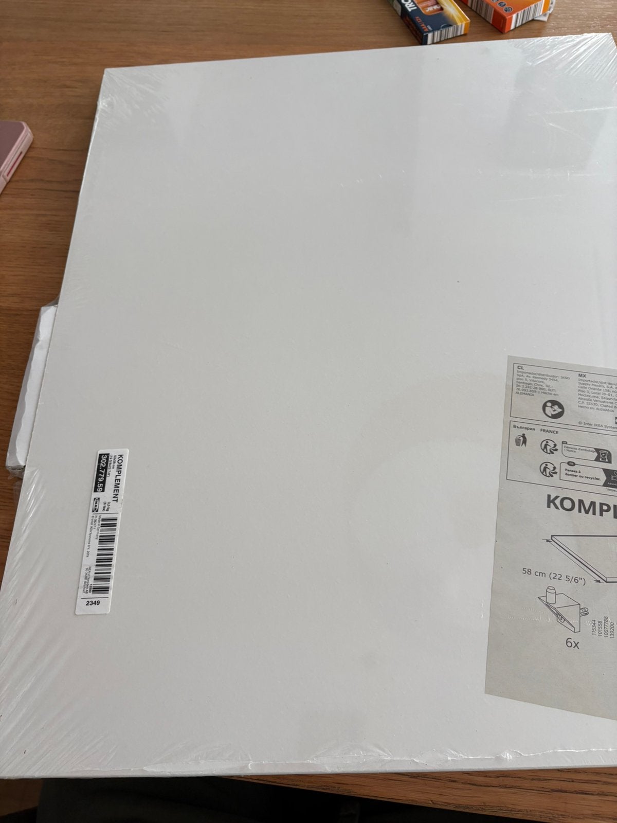 Ikea komplement legplank nieuw, Ophalen, Nieuw
