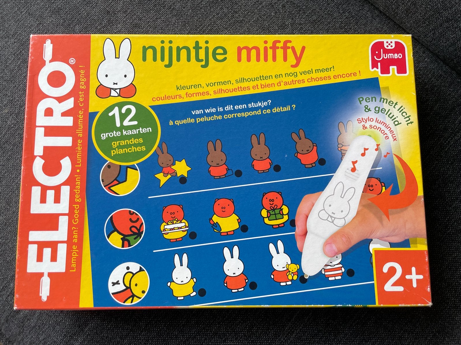 Jumbo Nijntje Miffy Electro met licht en geluid, Ophalen of Verzenden, Gebruikt, Ontdekken, Met licht