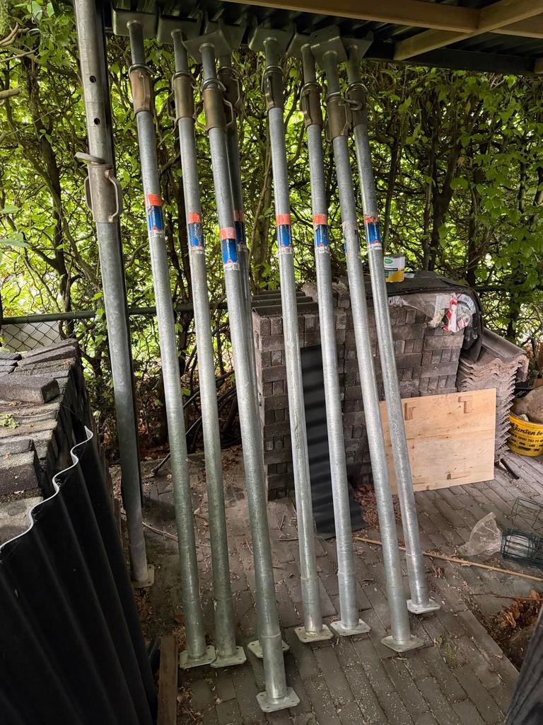Scafom-rux BM-400 bouwstempels (9 stuks), Ophalen, Gebruikt, Overige typen, 2 tot 5 meter