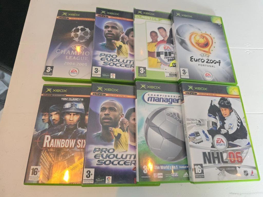 Partij van 8 XBOX classic games (voornamelijk sport), Spelcomputers en Games, Gebruikt, 1 speler, Eén computer, Ophalen of Verzenden