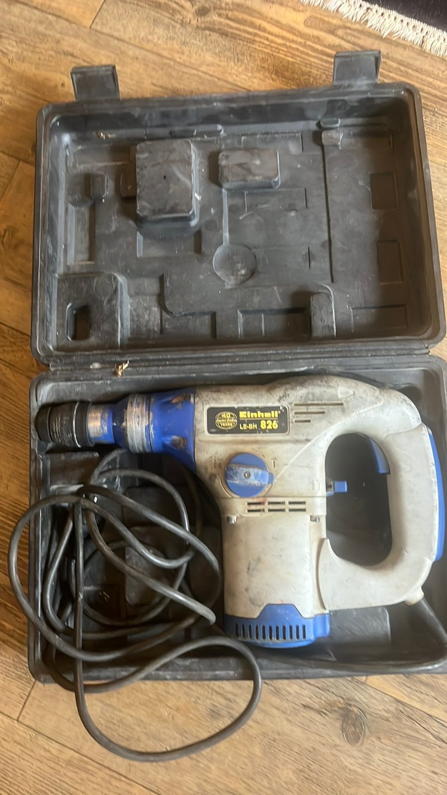 Boorhamer Einhell 826 + bijbehorende borenset, Gebruikt, Boor- en/of Breekhamer, Onbekend, Ophalen of Verzenden