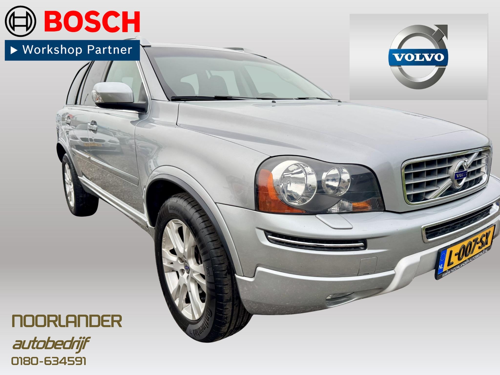 Volvo XC90 3.2 R-Design | 7 Pers. | Schuifdak | Trekhaak | D, Gebruikt, Zwart, 7 stoelen, Leder