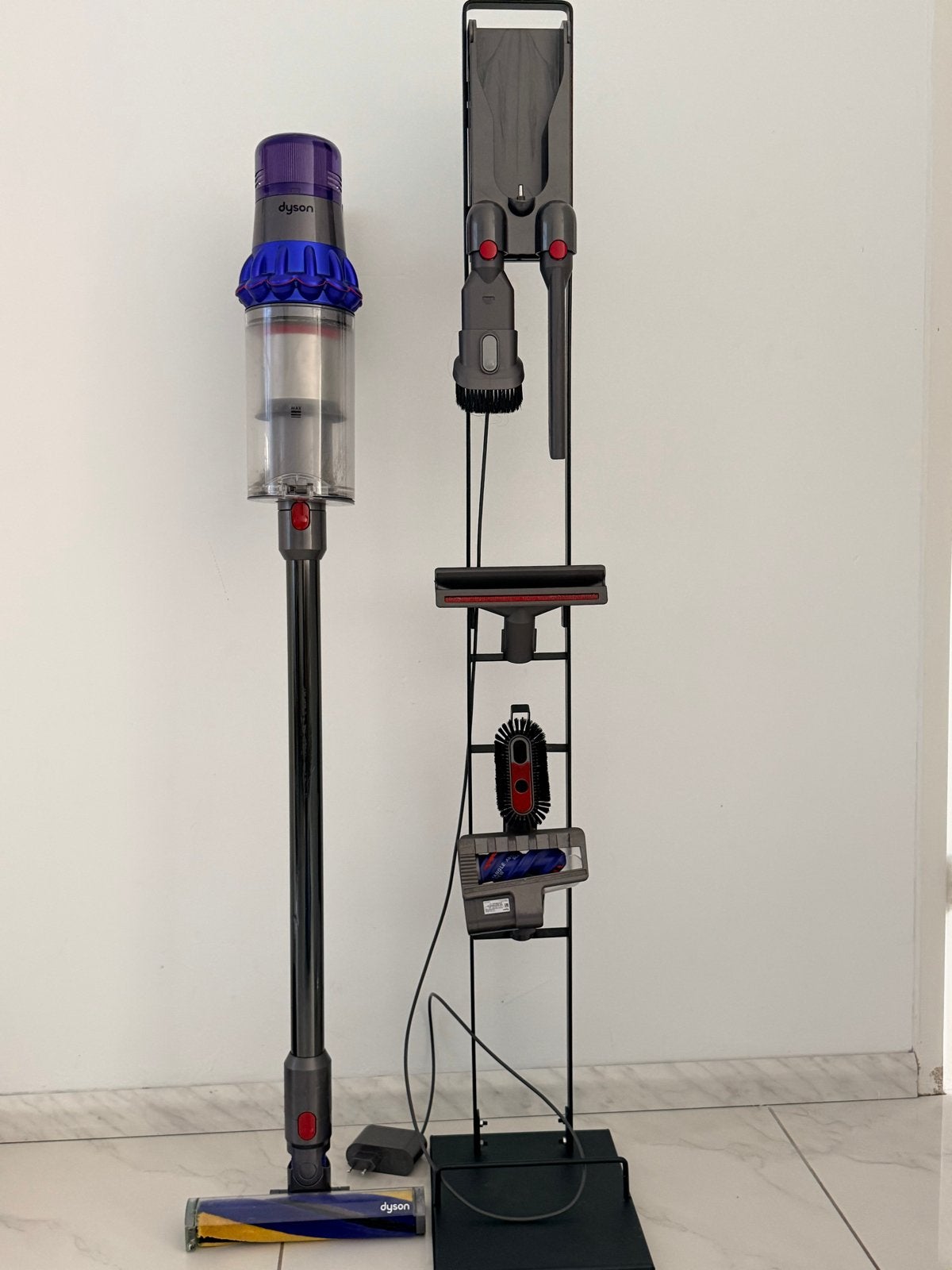 Dyson V15Detect Absolute steelstofzuiger met accessoires