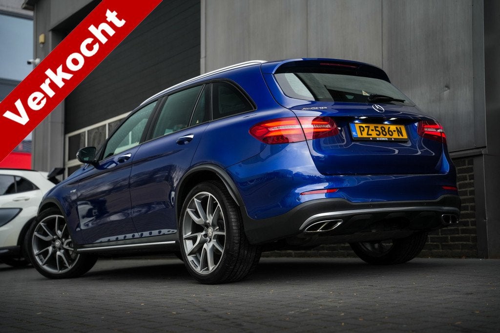 Mercedes-Benz GLC 43 AMG 368 pk 4MATIC AMG-Sportpakket / Pan, Automaat, Gebruikt, 368 pk, Blauw