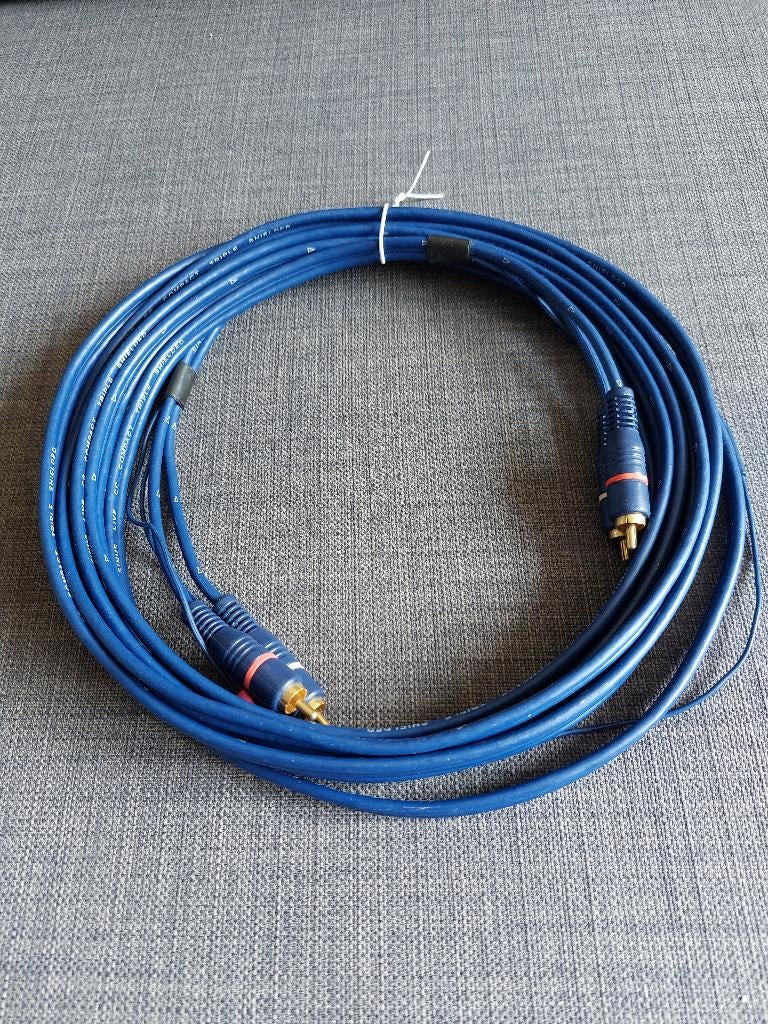 Audio interlink kabel 5 mtr. lang zo goed als nieuw., Ophalen of Verzenden, Zo goed als nieuw, 2 tot 5 meter, Interlink-kabel