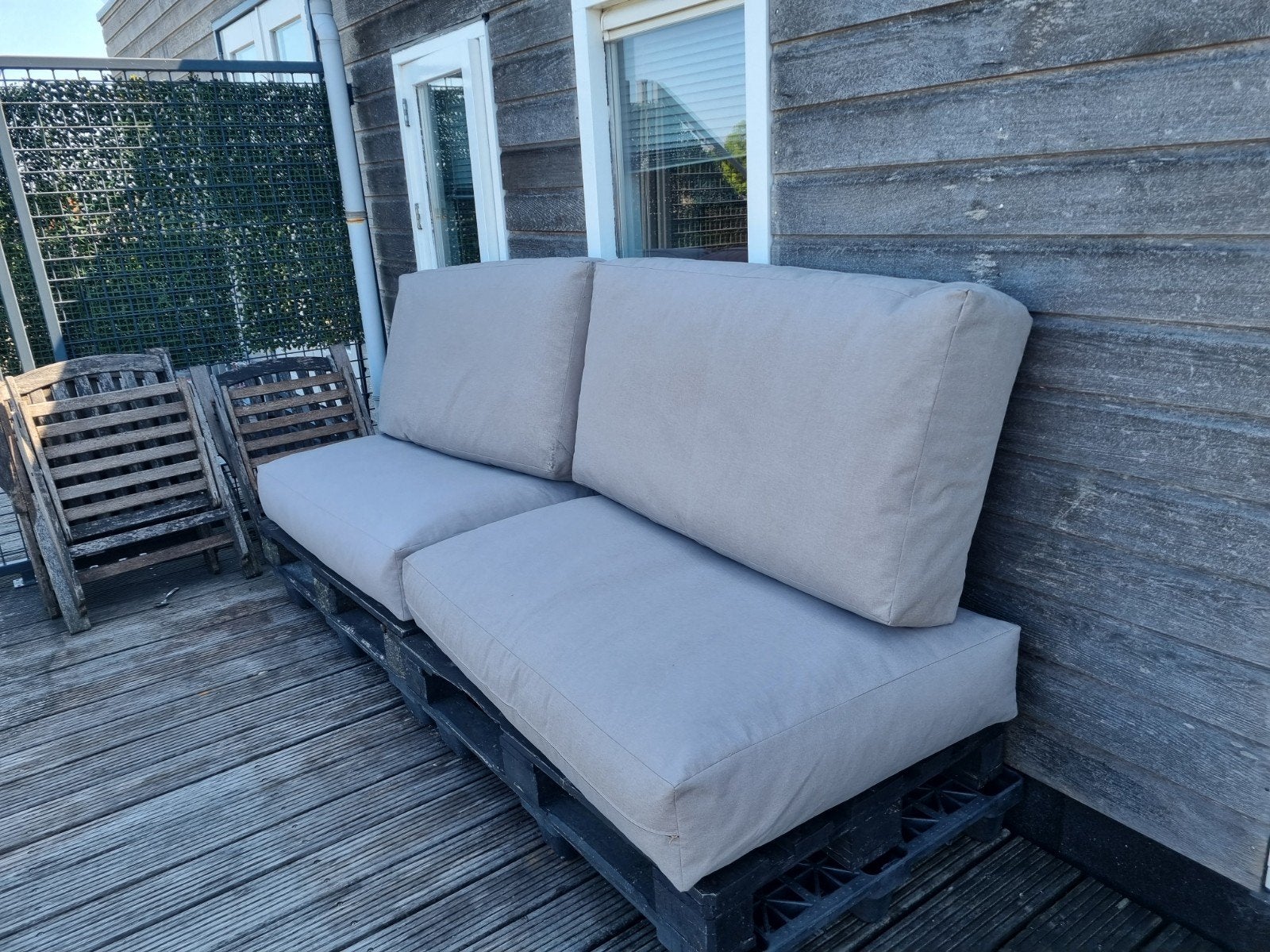 Lounge bank, Tuin en Terras, Tuinbanken, Ophalen, Zo goed als nieuw, Kunststof