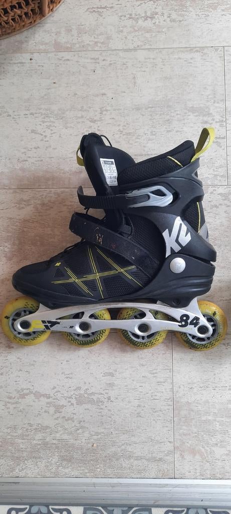 K2 F.I.T. 84 Pro Inline Skates - Maat 44, Sport en Fitness, Skeelers, K2, Gebruikt, Heren, Ophalen of Verzenden