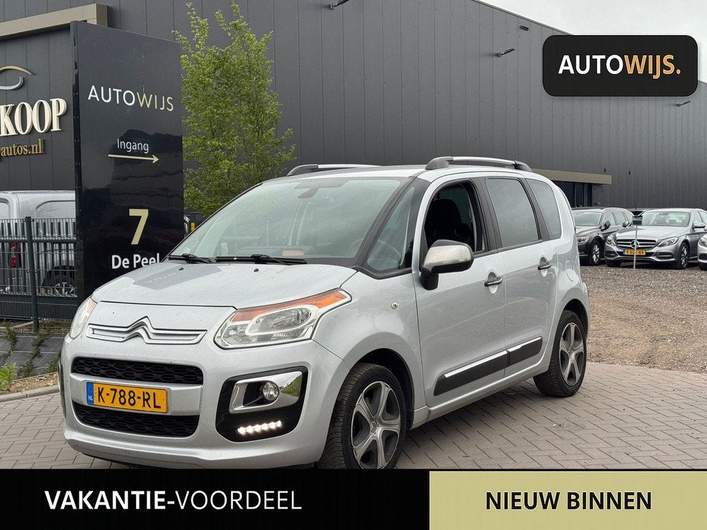 Citroen C3 Picasso 1.2 PureTech Exclusive|NAVI|CLIMA|AIRCO|G, Auto's, Voorwielaandrijving, Stof, Gebruikt, Euro 6