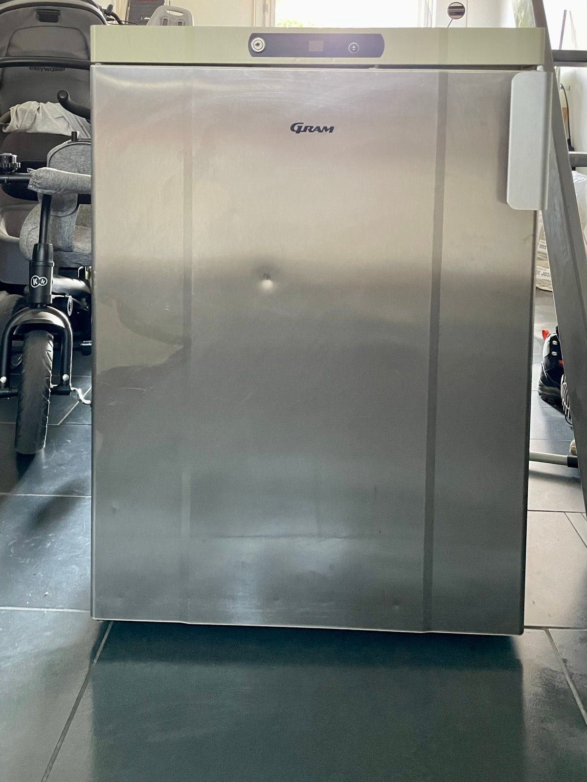 (Bier) Koelkast (turbokoeler) Gram K 200 RE H 3N - RVS, Witgoed en Apparatuur, Koelkasten en IJskasten, Ophalen, 150 tot 200 liter