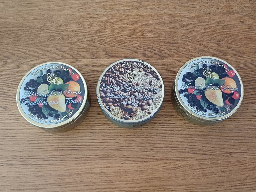 Cavendish blikjes, Ophalen of Verzenden, Gebruikt, Overige, Overige merken