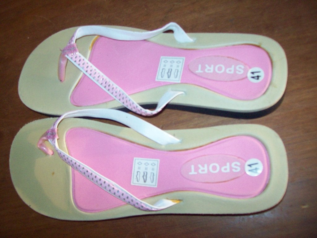 Roze slippers maat 41 (zgan), Ophalen of Verzenden, Zo goed als nieuw, Roze