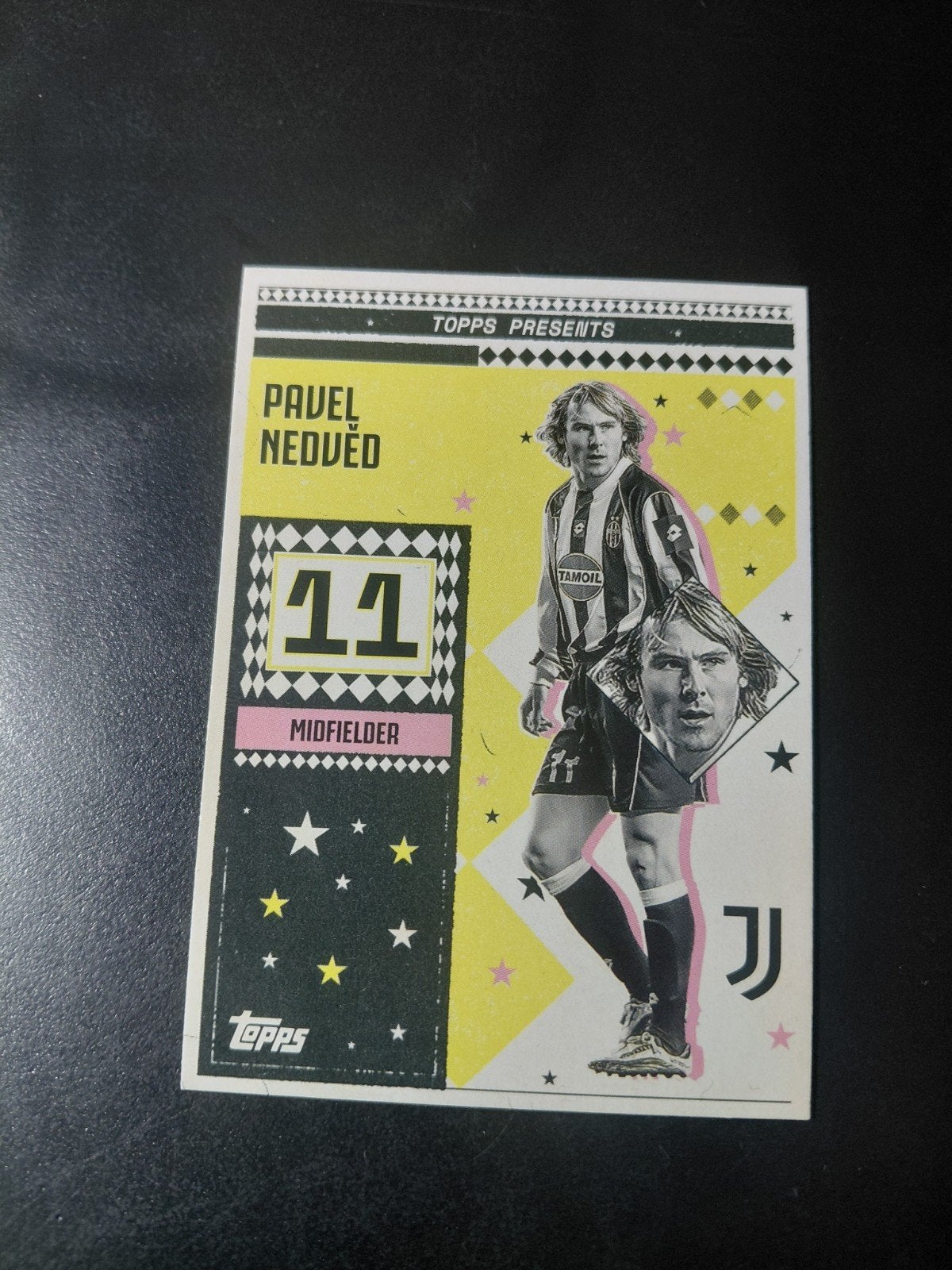 pavel nedved (juventus) topps insert, Ophalen of Verzenden, Nieuw