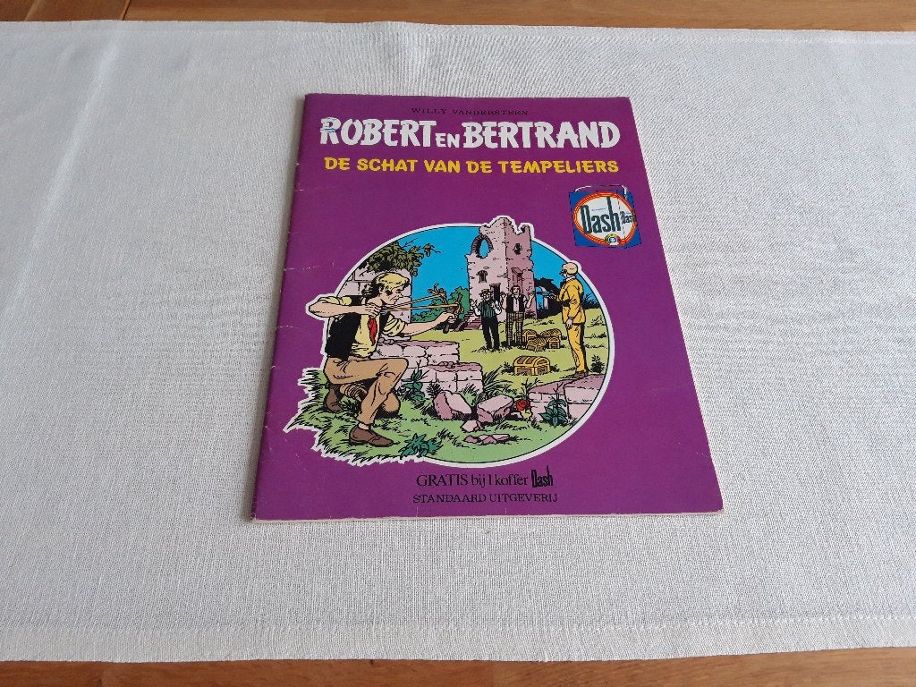 Robert en Bertrand - Schat van de Tempeliers Dash uitgave, Eén stripboek, Ophalen of Verzenden, Gelezen