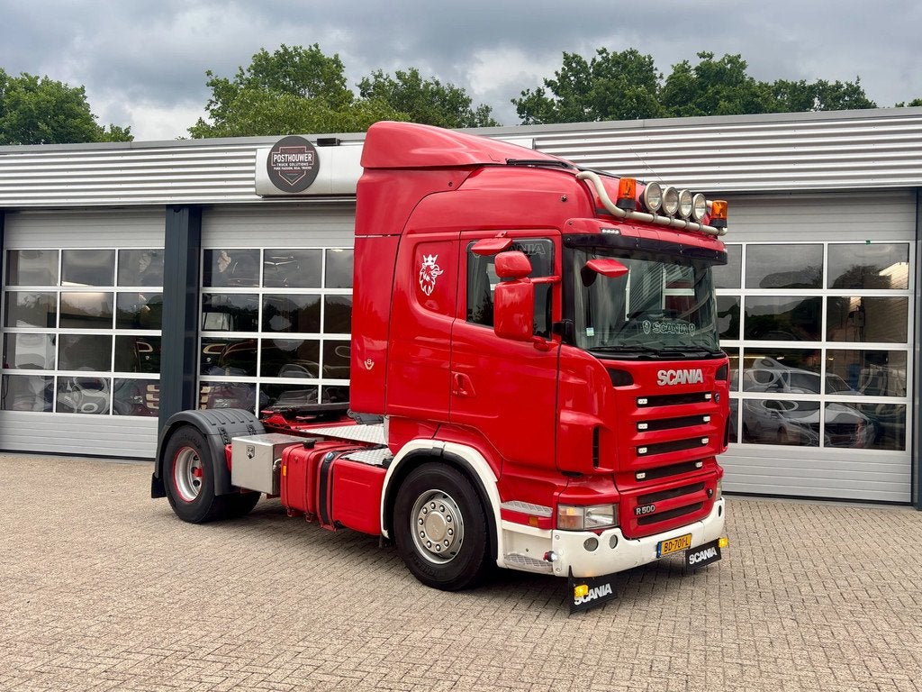 Scania R500 V8 PTO & Retarder & low KMS (bj 2008), Achterwielaandrijving, Scania, Bedrijf, Diesel