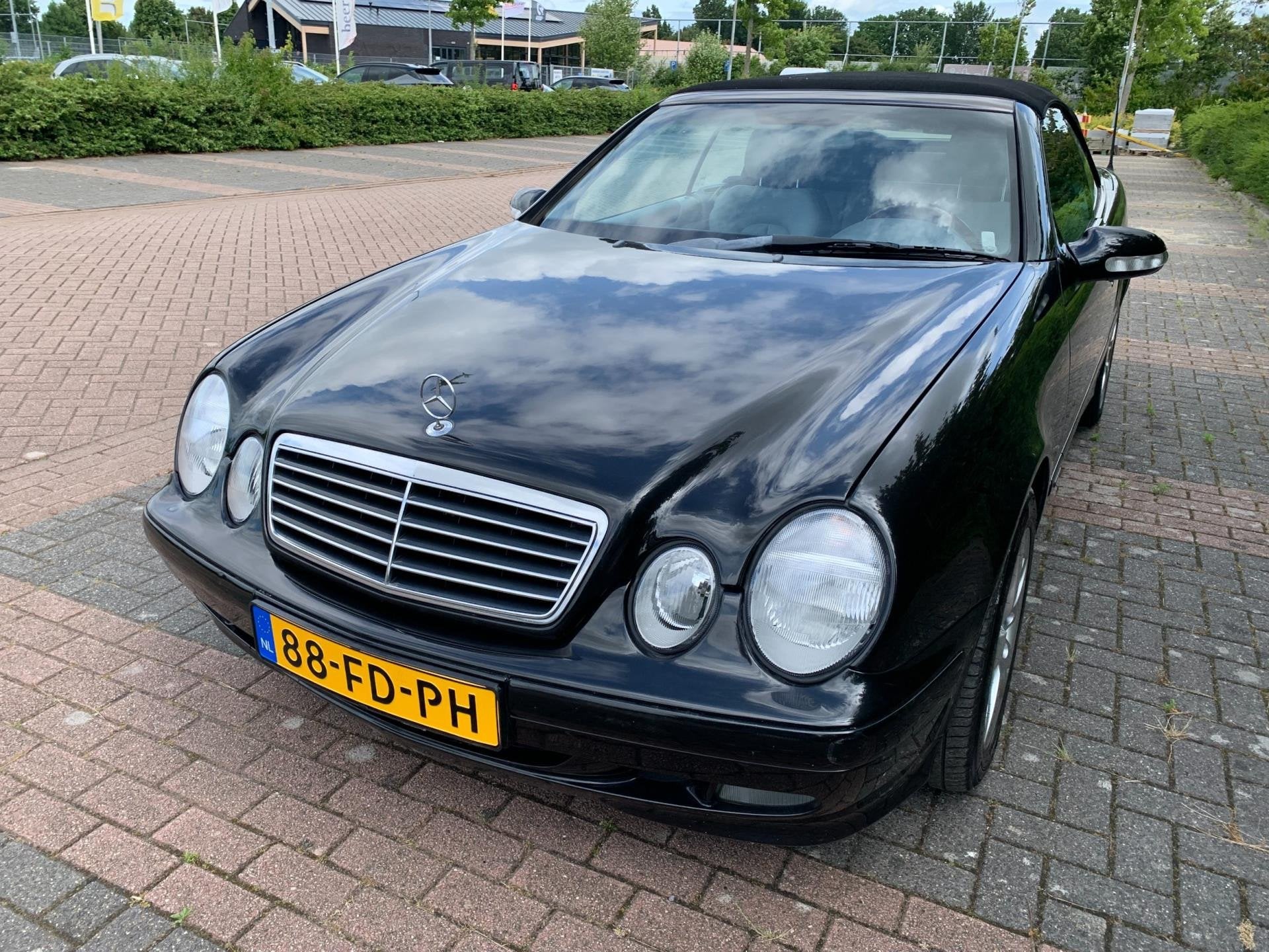 Mercedes-Benz CLK-klasse Cabrio 230 K. Elegance (CABRIO ) Or, Auto's, Achterwielaandrijving, Gebruikt, 4 cilinders, Cabriolet