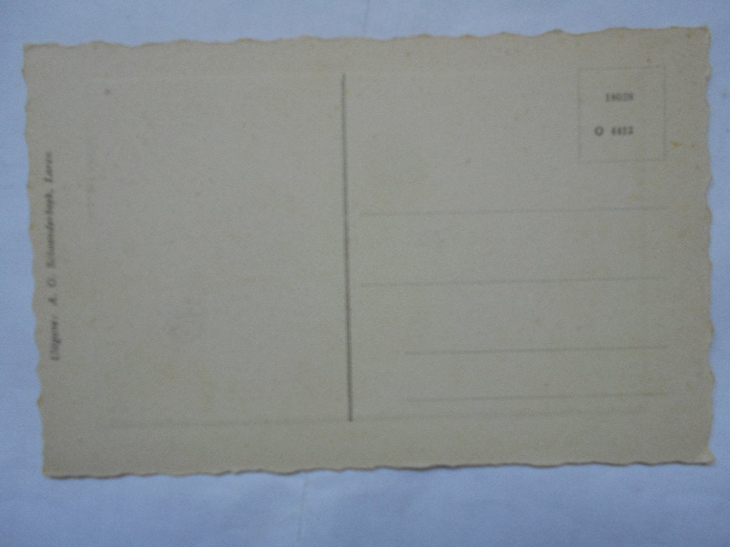 Laren NH - De Bergstichting - Ets/Diepdrukkaart, Ophalen of Verzenden, 1920 tot 1940, Ongelopen, Noord-Holland