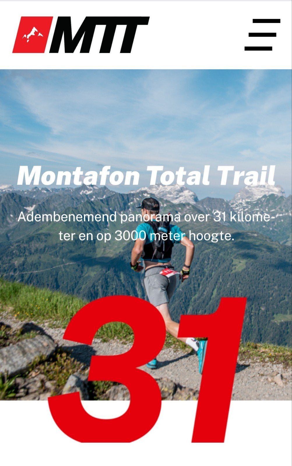 Montafon Total trail 31 km startbewijs 04.07.2026, Overige merken, Overige typen, Nieuw, Ophalen of Verzenden