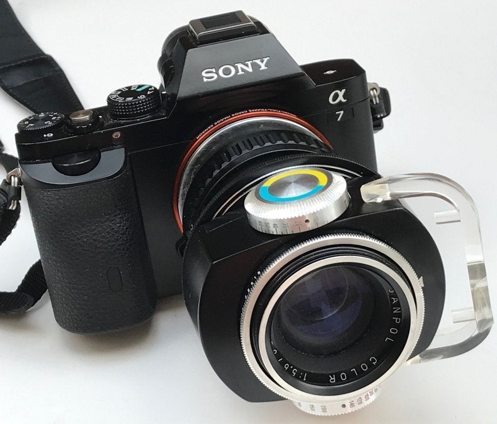 WZFO Janpol Color-K 80mm f5.6 M42 enlarger lens (googlen!), Ophalen of Verzenden, 1960 tot 1980, Lens of Lenzen
