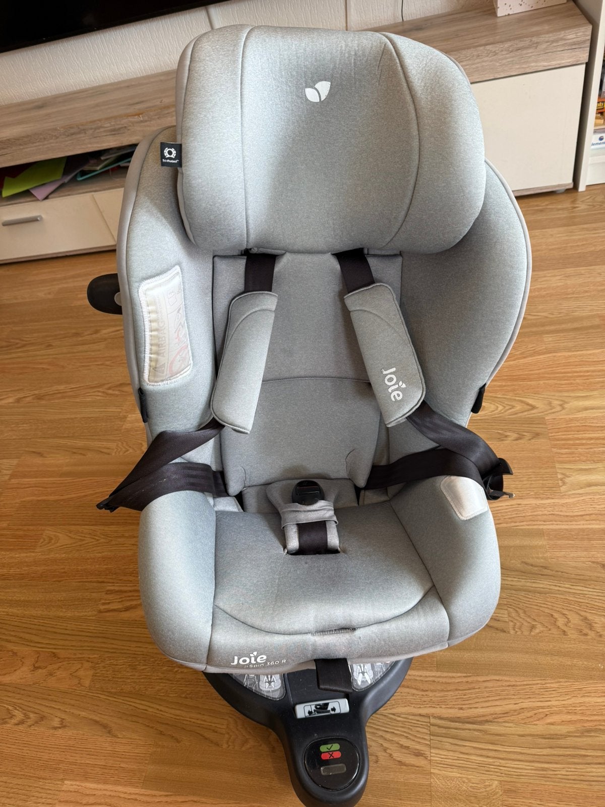 Joie I-Spin 360 R met IsoFix, Verstelbare rugleuning, Gebruikt, 9 t/m 18 kg, Isofix