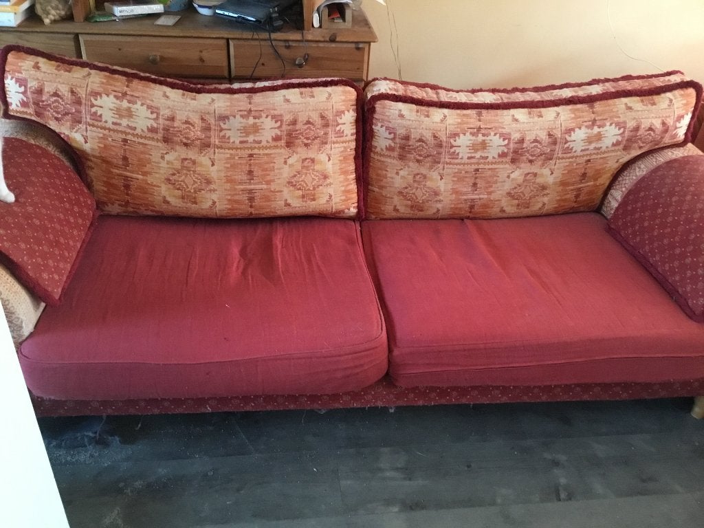 Casablanca bank, Huis en Inrichting, Ophalen, Gebruikt, 150 tot 200 cm, Driepersoons