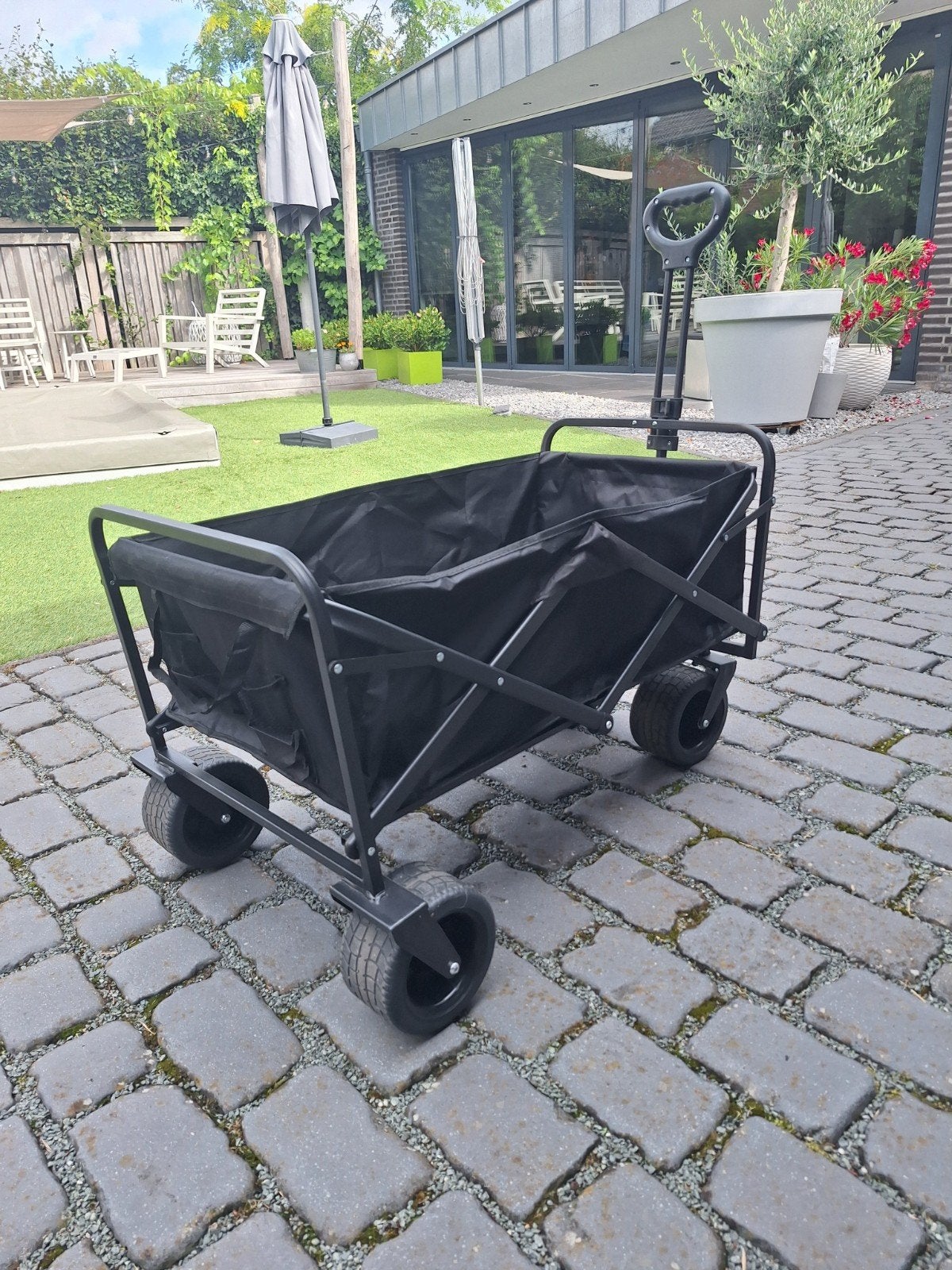 Opvouwbare bolderkar - 180 kg draagvermogen, Ophalen, Opvouwbaar, Gebruikt