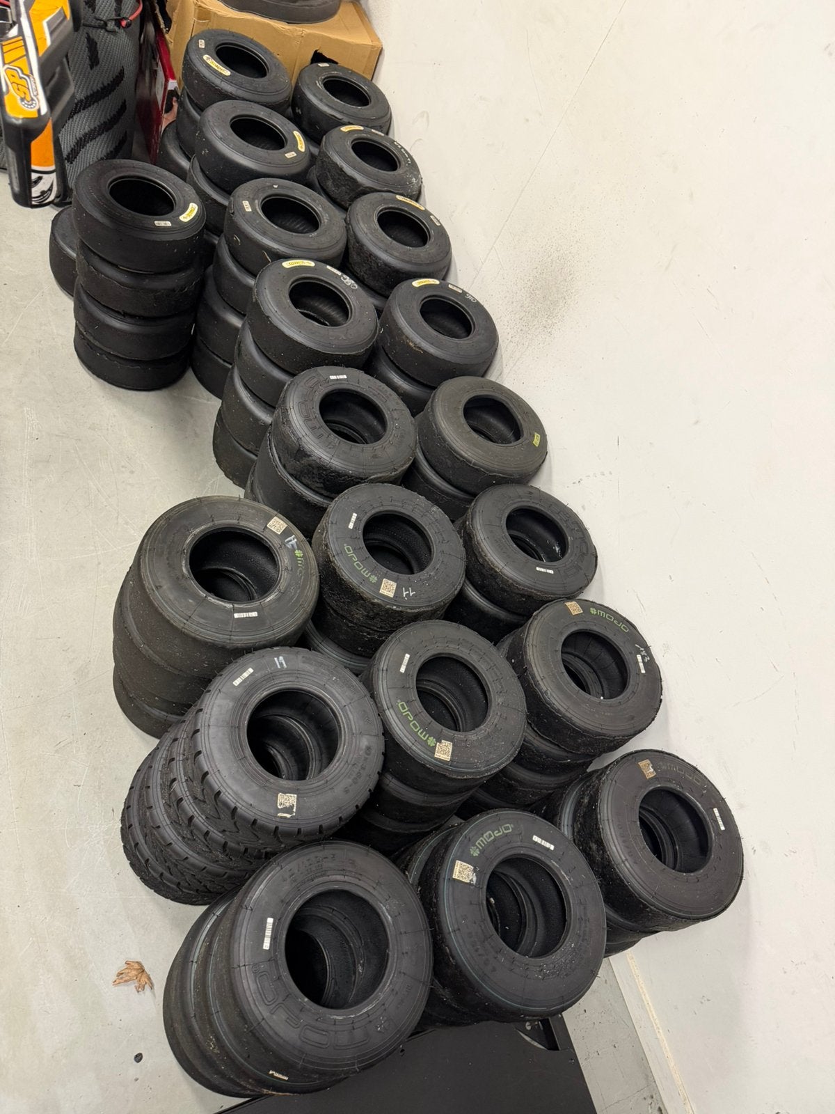 Trainingsbanden mini 10 euro per set bij afname 5 sets, Ophalen, Gebruikt, Onderdelen Kart