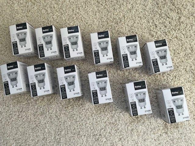 Bailey GU10 Mini LED Spots | 12 stuks | Nieuw & Ongebruikt!, Huis en Inrichting, Overige materialen, GU10, Nieuw, Ophalen of Verzenden
