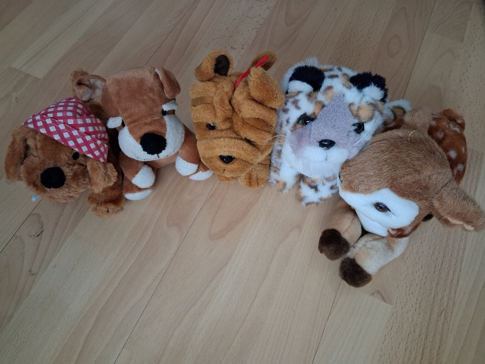 hondjes knuffels, Ophalen of Verzenden, Bruin, Overige typen