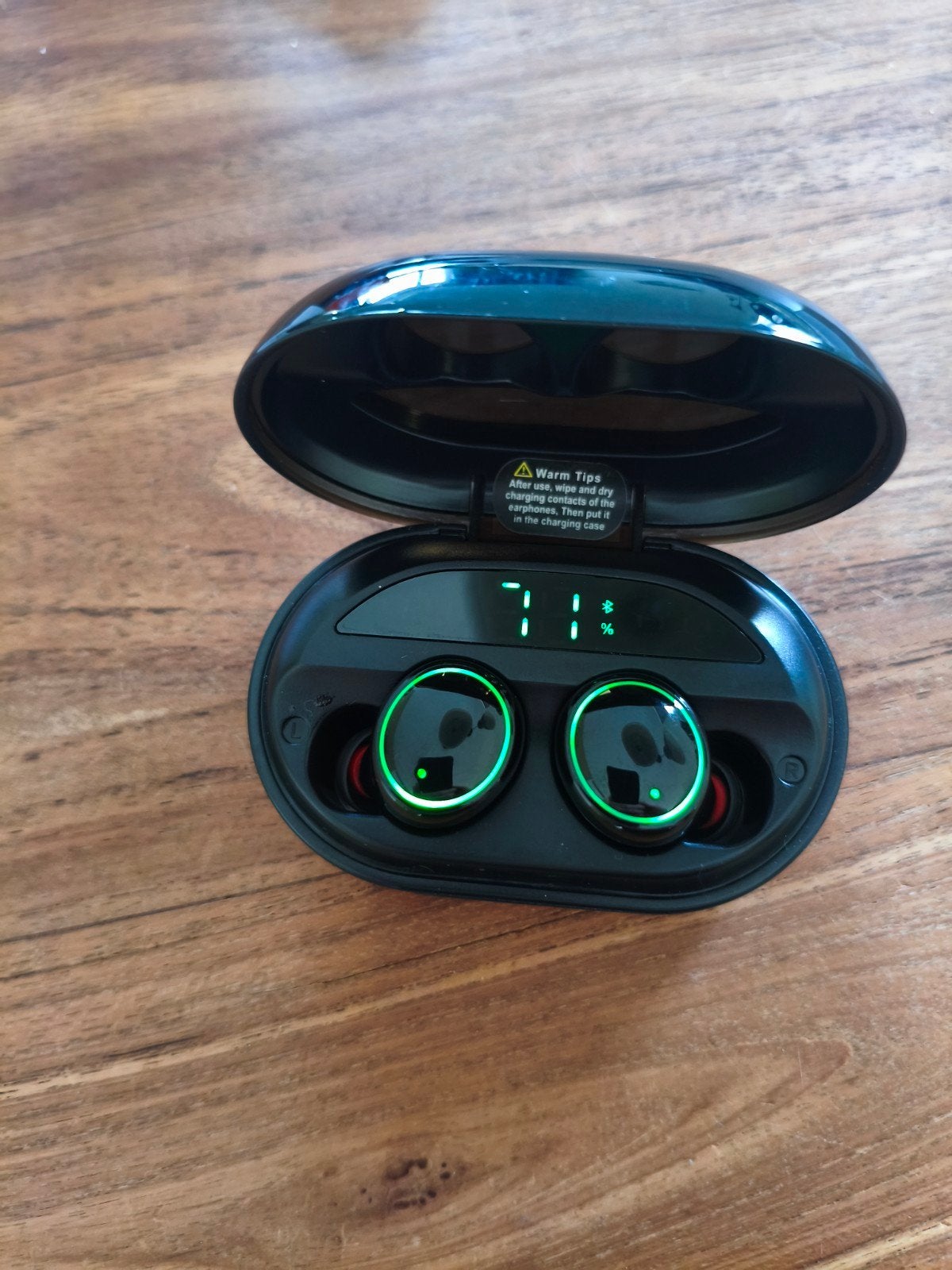 C5s Stereo Draadloze Oordopjes, In-ear, Gebruikt, Bluetooth, Zwart