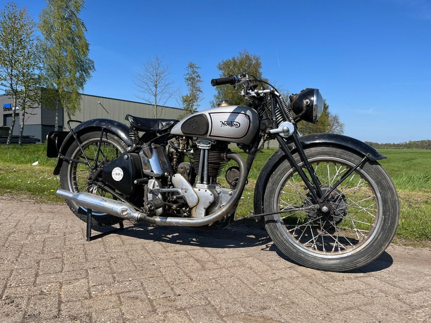 Norton M18 (bj 1947), Norton, 2 cilinders, Norton, Bedrijf