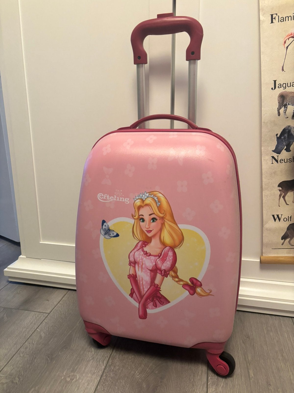 Efteling koffer, Ophalen of Verzenden, Zo goed als nieuw, Roze, Meisje