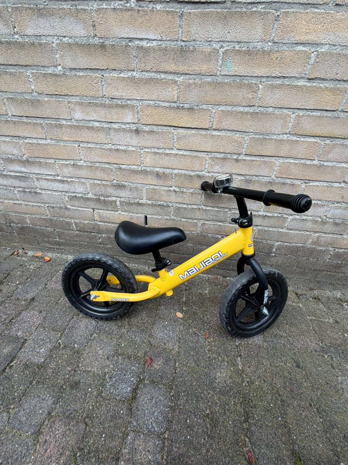 Kinder loopfiets / balansfiets – geel – goede staat, Ophalen of Verzenden, Zo goed als nieuw
