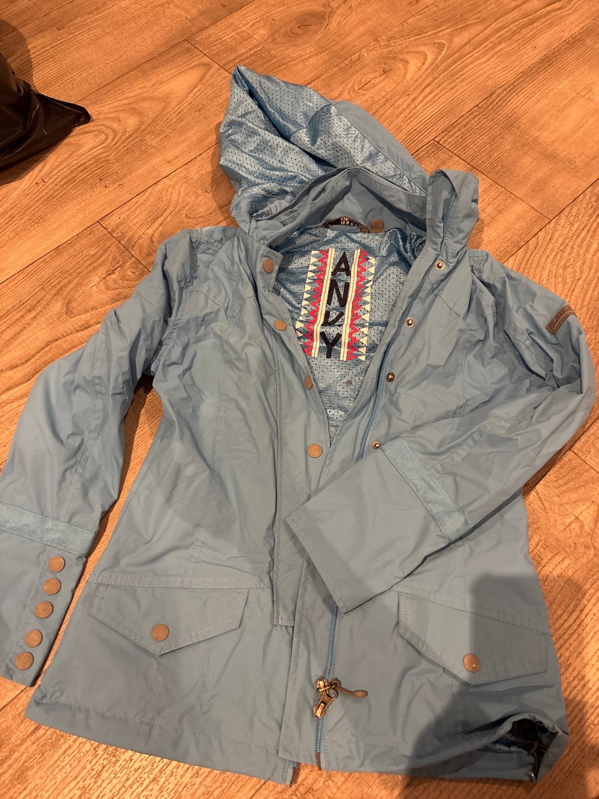 Anky Technical Casuals jasje - Lichtblauw - Maat XS, Ophalen, Zo goed als nieuw, Maat 34 (XS) of kleiner, Blauw
