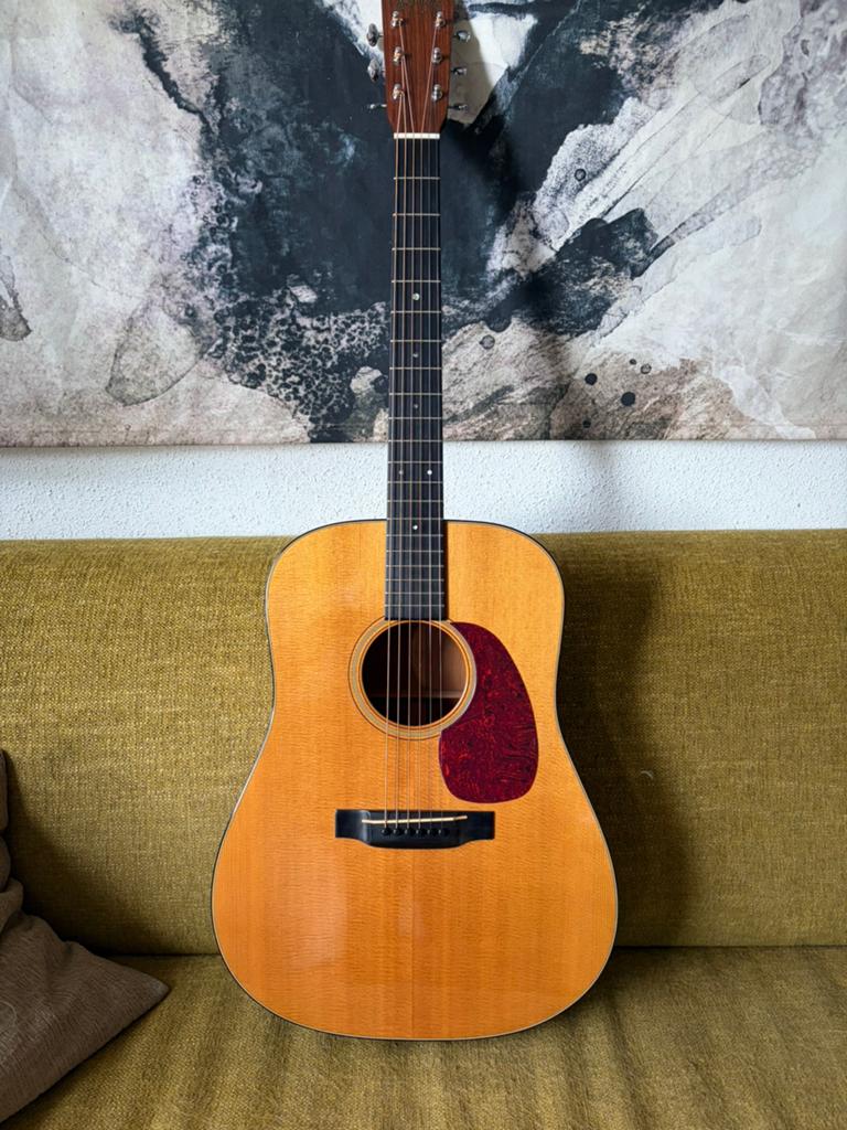 Geweldige Martin D18 V ( vintage series) uit 2000, Ophalen, Zo goed als nieuw, Western- of Steelstringgitaar, Met koffer