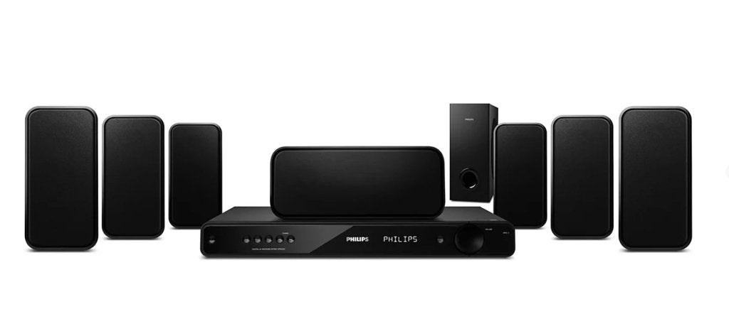 philips 7.1 speakerset, Audio, Tv en Foto, Ophalen, Philips, Zo goed als nieuw, 60 tot 120 watt