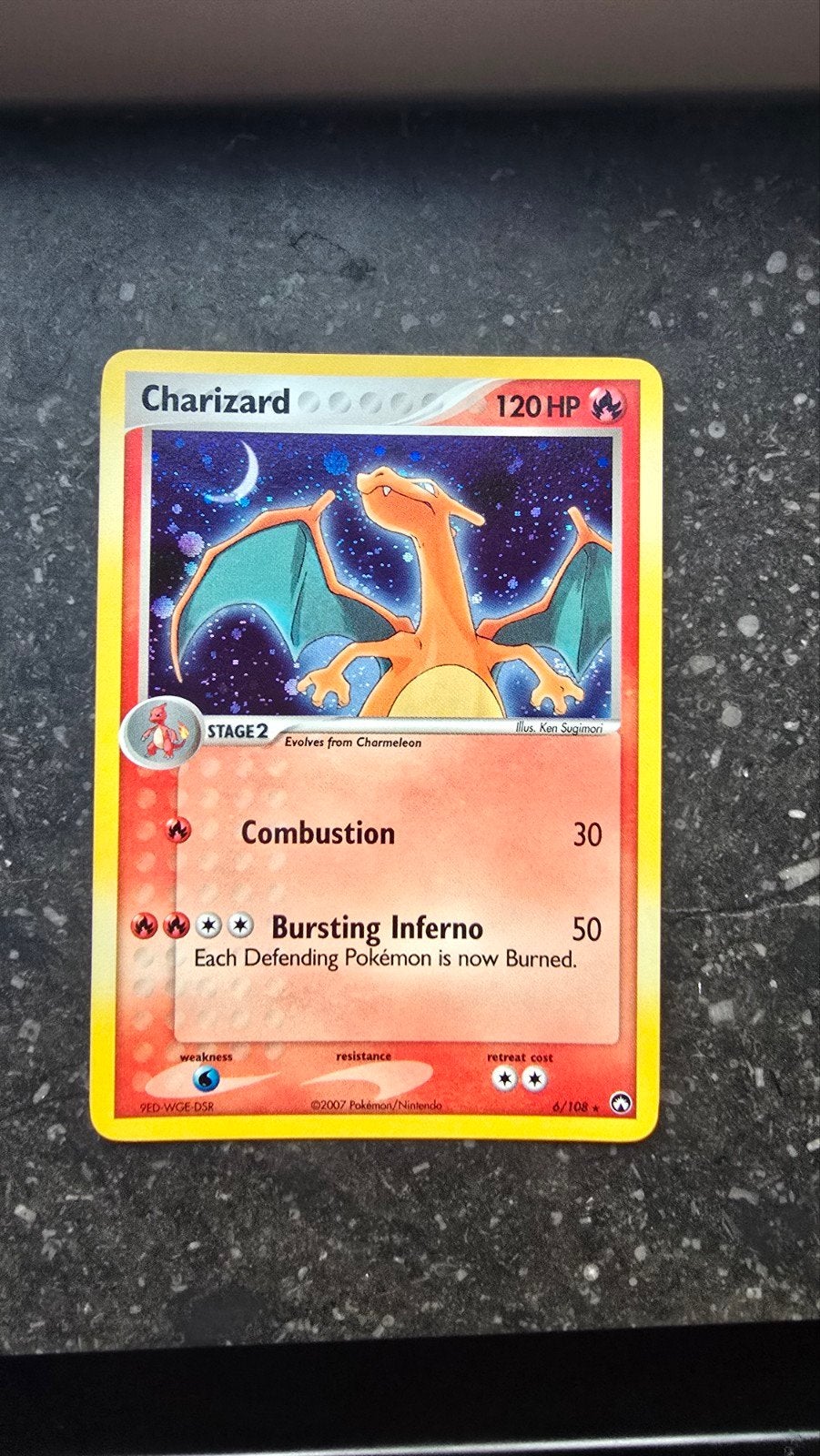 Charizard Pokémon kaart Power Keepers - Uitstekende staat, Verzenden, Zo goed als nieuw, Losse kaart, Foil