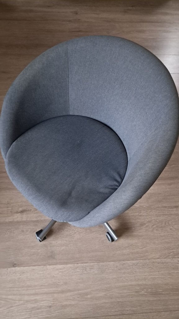 Ikea Bureau stoel grijs, Ophalen, Gebruikt, Grijs, Bureaustoel