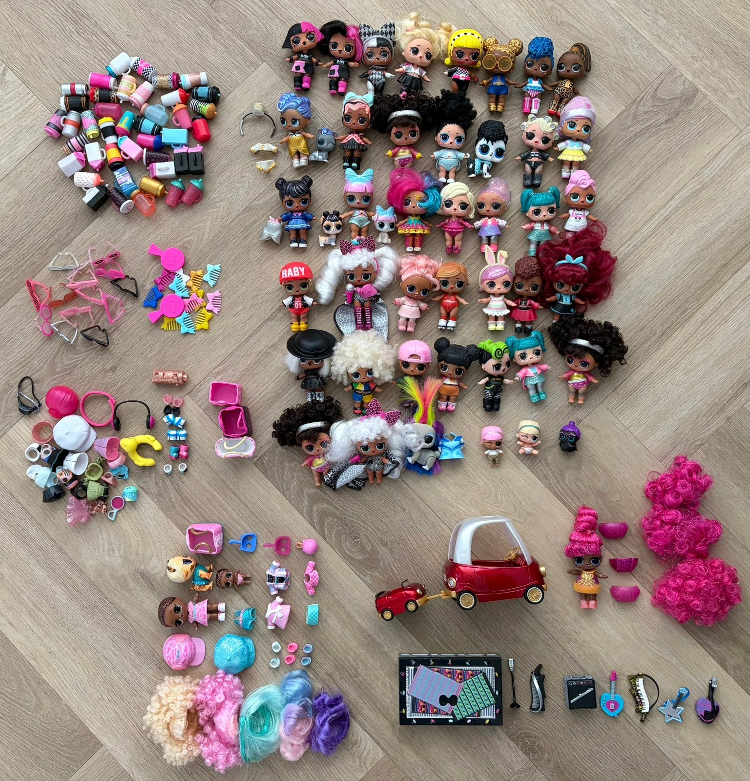 LOL surprise poppetjes sets accessoires, Ophalen of Verzenden, Zo goed als nieuw, Overige typen