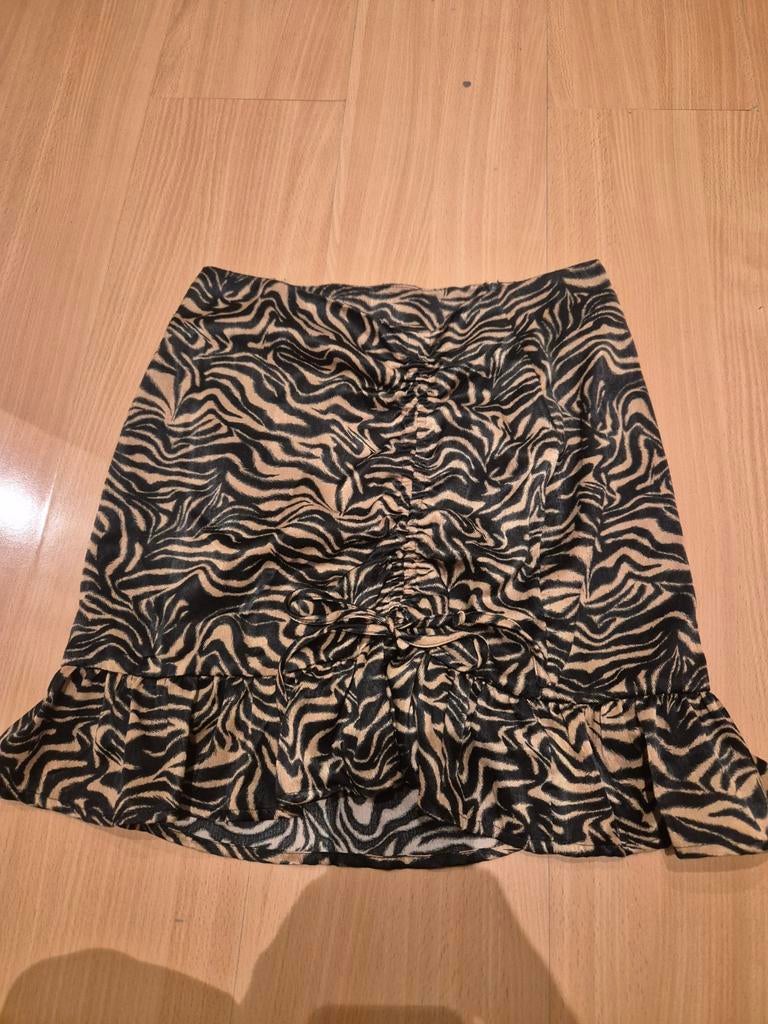 Seven Sisters Zebraprint Minirok Maat S, Seven Sisters, Zwart, Ophalen of Verzenden, Zo goed als nieuw