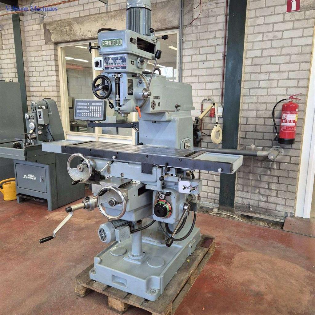 Torenfreesbank Rambaudi V2, Niet ingevuld, Niet ingevuld, Zo goed als nieuw, Freesbank